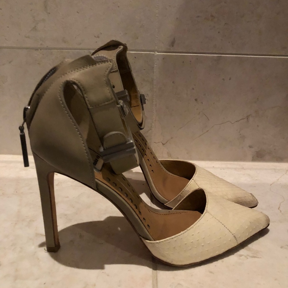 Ankle strap heels